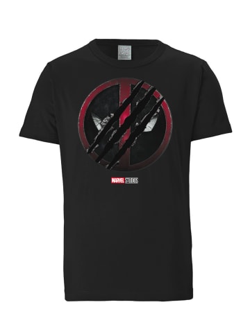 Logoshirt T-Shirt Marvel - Deadpool & Wolverine in schwarz