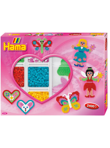 Hama Kreativ-Box Herz, Schmetterling, Fee Midi-Bügelperlen - ab 5 Jahren