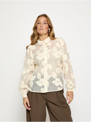 Peppercorn Peppercorn PCMagdalena Shirt in Whitecap Creme Jacq.