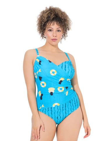 Ulla Popken Badeanzug in türkis