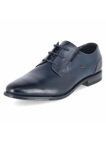 Bugatti Schnürhalbschuh in blau