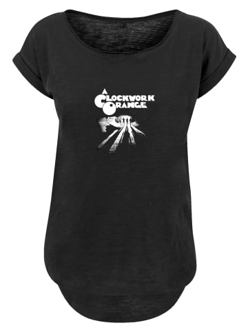 F4NT4STIC Long Cut T-Shirt A Clockwork Orange Silhouette in schwarz