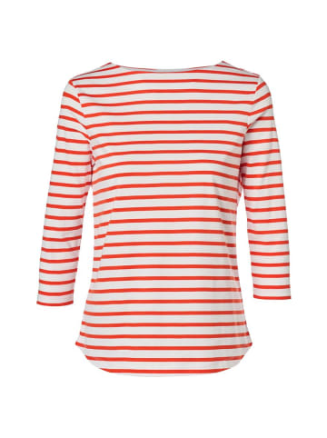 Mart Visser Caroline Tensen Oxford-Streifentop Weiß/Orange