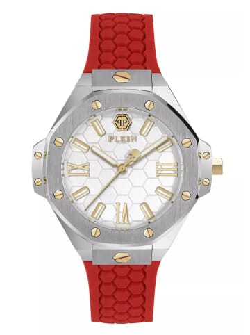 Philipp Plein Analoguhr für Damen in rot