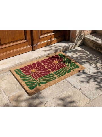 Beliani Fußmatte TANALIAN in Bunt - (W) 45 x (L) 75 cm