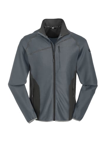 Maul Sport Stretch-Fleecejacke Donnersberg in Dunkelgrau