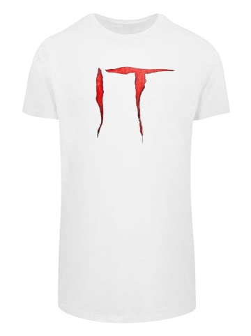 F4NT4STIC T-Shirt IT Film ES Stephen King Distressed in weiß