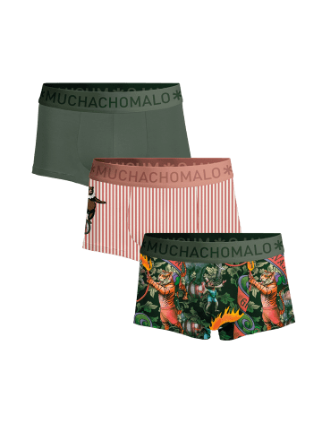 Muchachomalo 3er-Set: Boxershort in Mehrfarbig - für Herren
