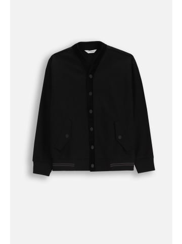 Coccodrillo Bomberjacke mit Reißverschluss in schwarzgrau