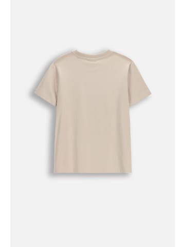 Coccodrillo T-shirt mit kurzen Ärmeln in beige