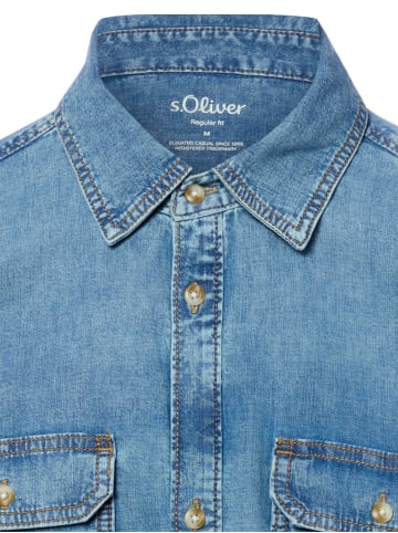 s.Oliver Hemd in light stone
