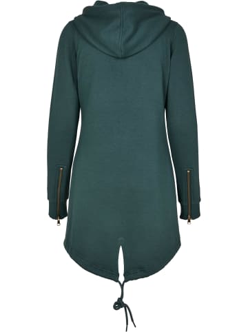 Urban Classics Urban Classics Zip-Kapuzenpullover in bottlegreen
