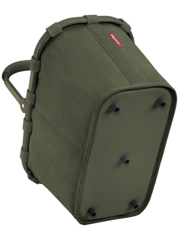 Reisenthel Einkaufstasche Carrybag Frame in Cord Dark Matcha