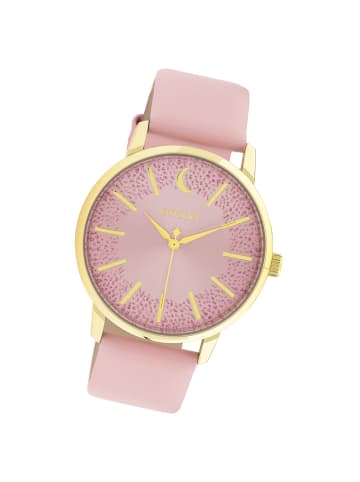 Oozoo Analog-Armbanduhr Oozoo Timepieces pink groß (ca. 40mm)