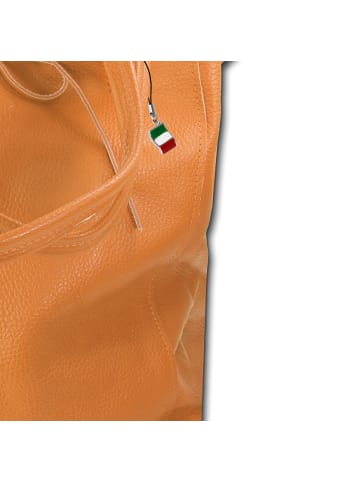 Florence Florence Shopper, Schultertasche Leder tan, hellbraun ca. 28cm