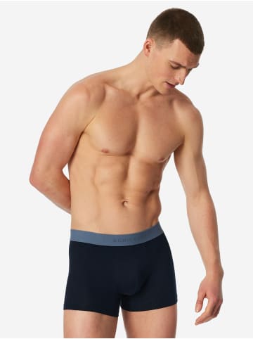 Schiesser Trunk 955 in dunkelblau,blau,grün
