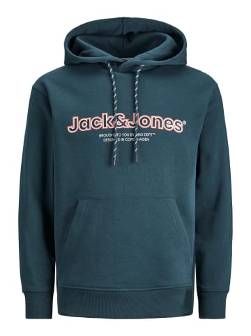 Jack & Jones Hoodie 'Lakewood' in dunkelgrün