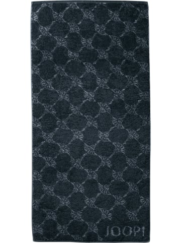 JOOP! Jacquard Handtuch Classic Cornflower in schwarz