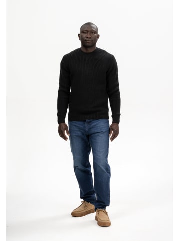 MELA Strickpullover Style RAVI in schwarz