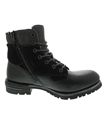 Bugatti Schnürstiefelette Schwarz