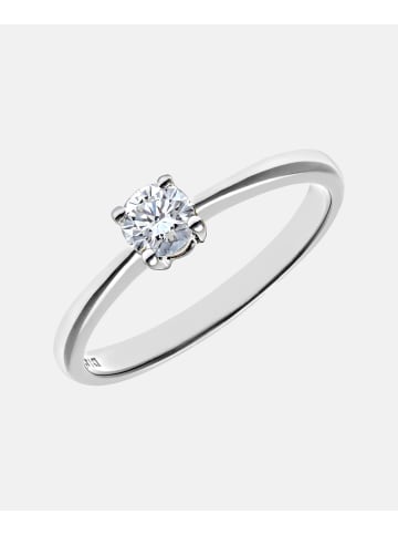 Diamant L'éternel Verlobungsring aus 750 Weißgold mit 18 Karat Diamant