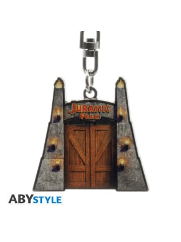 Abysse Deutschland Nonbook - JURASSIC PARK - Keychain "Gates"