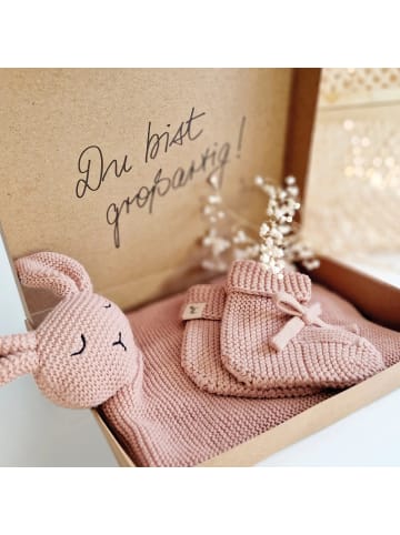 MOYO Baby Geschenkset „Hej Baby“ in Rose