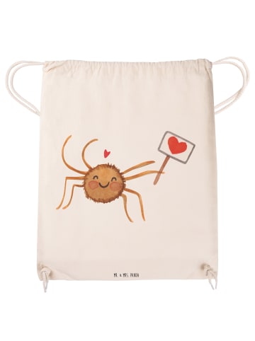 Mr. & Mrs. Panda gymnastiktasche Spinne Agathe Motivation ohne S... in Creme