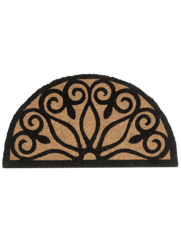 Beliani Fußmatte TISHIMNA in /Schwarz - (W) 45 x (L) 75 cm