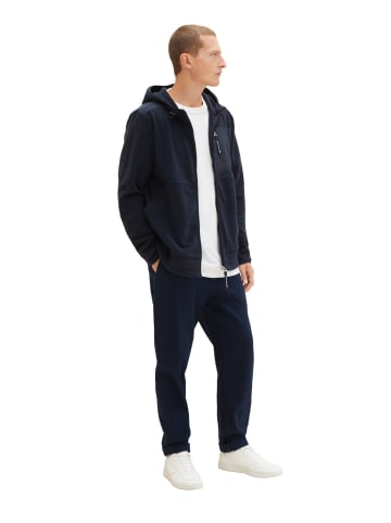 Tom Tailor Sweatjacke CUTLINE FLEECE in Blau