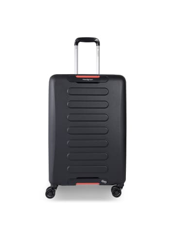 Hedgren Comby Grip M Exp 4 Rollen Trolley M 65 cm mit Dehnfalte in black