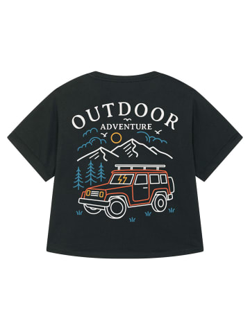 wat? Apparel T-Shirt Outdoor adventure in Schwarz