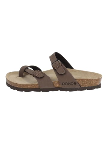 ROHDE Zehensteg in Mocca