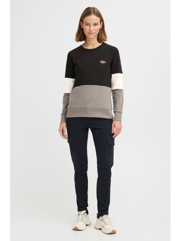 Oxmo Sweatshirt OXTRINE in Schwarz