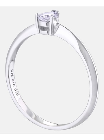Diamant L'éternel Verlobungsring aus 375 Weißgold mit Diamant