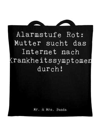 Mr. & Mrs. Panda Tragetasche Alarmstufe Rot: Mutter sucht das In... in Schwarz