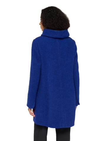 Gil Bret Wolljacke mit Stehkragen in Bright Blue Melange