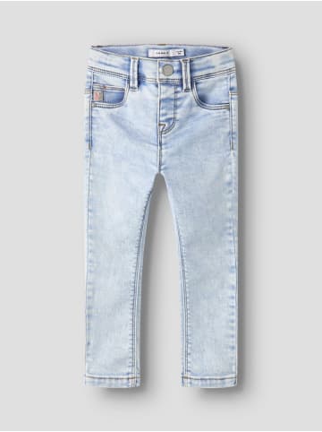 name it Jeans in Light Blue Bleached Denim