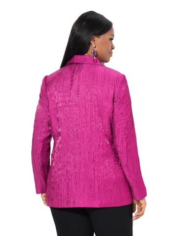Ulla Popken Blazer in magenta