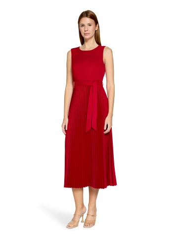 Vera Mont Cocktailkleid mit Plissee in Red Rose