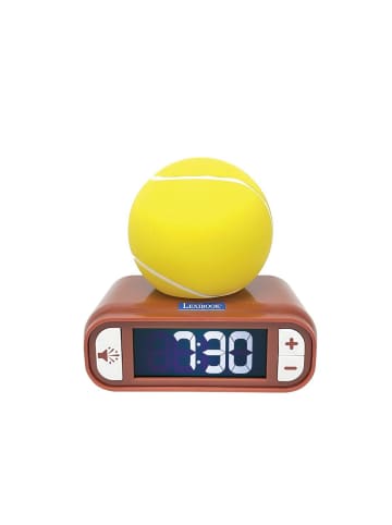 Lexibook Tennis 3D-Nachtlicht-Wecker mit Soundeffekten