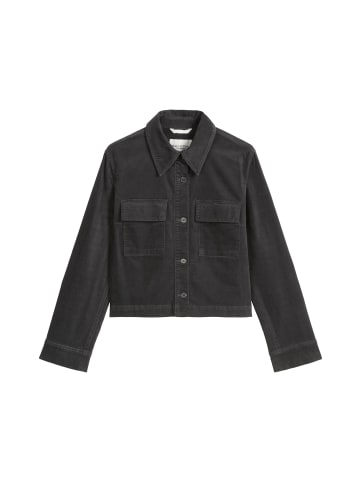 Marc O'Polo Samtjacke regular in night grey