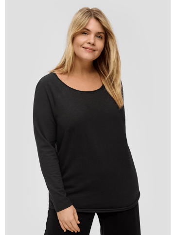 s.Oliver T-Shirt langarm in Schwarz