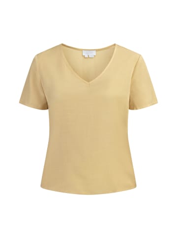 usha WHITE LABEL Damen Blusenshirt in Hellgelb