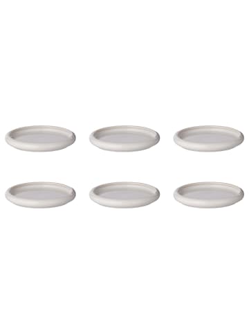 Butlers Appetizerteller BOOGY 6er-Set in Creme