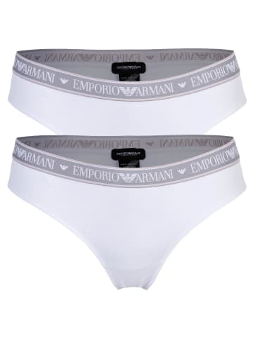 Emporio Armani Slip 2er Pack in Weiß