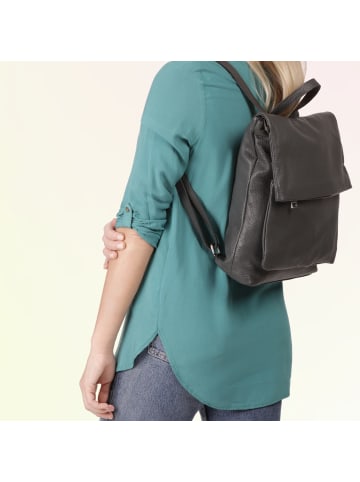 Toscanto Cityrucksack Leder ca. 32cm breit ca. 33cm hoch