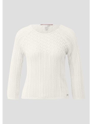 QS Strickpullover in 0200_creme