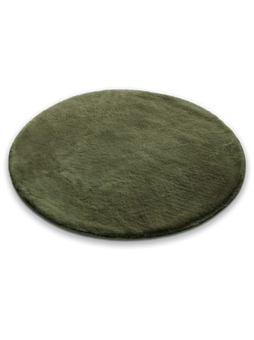 Badematte "Emil" in Oliv Grün
