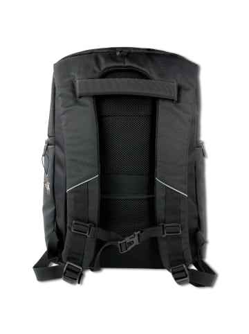 Travel n meet Polyester Freizeitrucksack Travel N Meet Rucksack schwarz ca. 30cm
